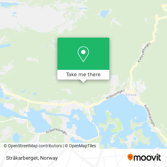 Stråkarberget map