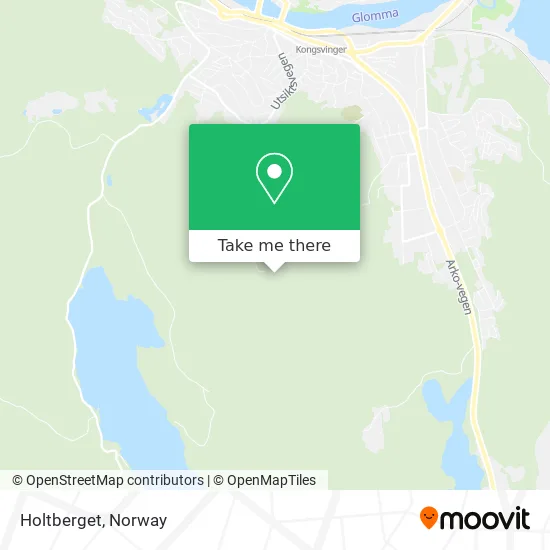 Holtberget map