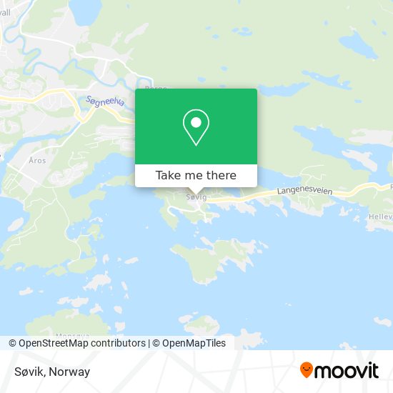 Søvik map