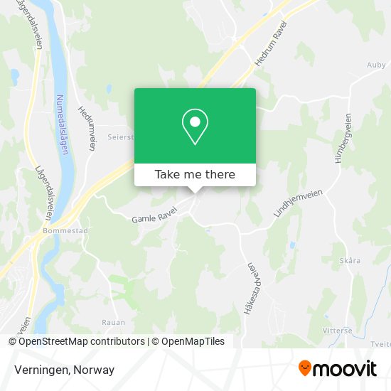 Verningen map