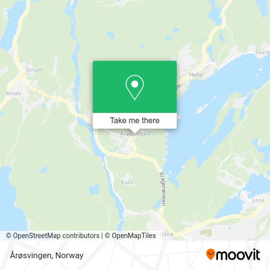 Årøsvingen map