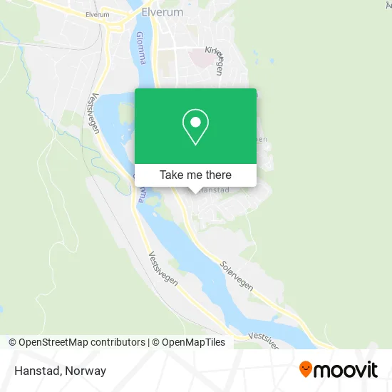 Hanstad map