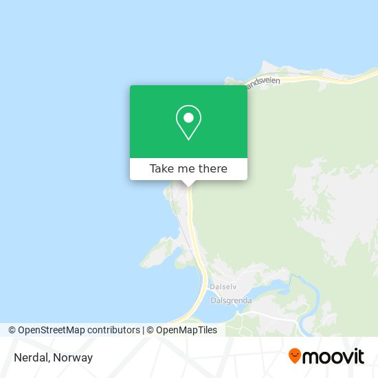 Nerdal map