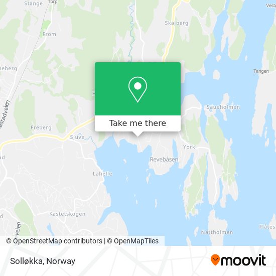 Solløkka map