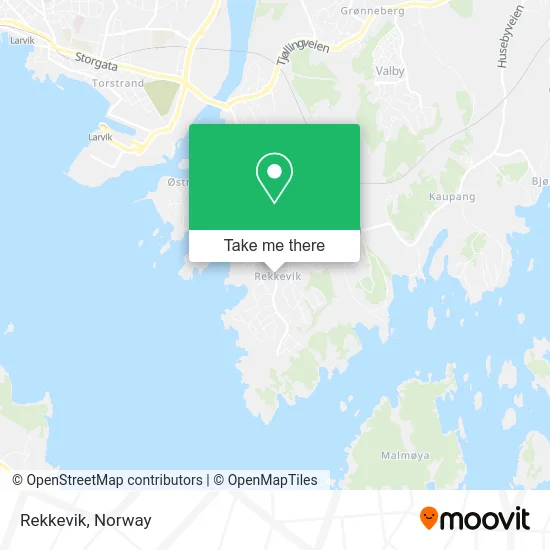 Rekkevik map