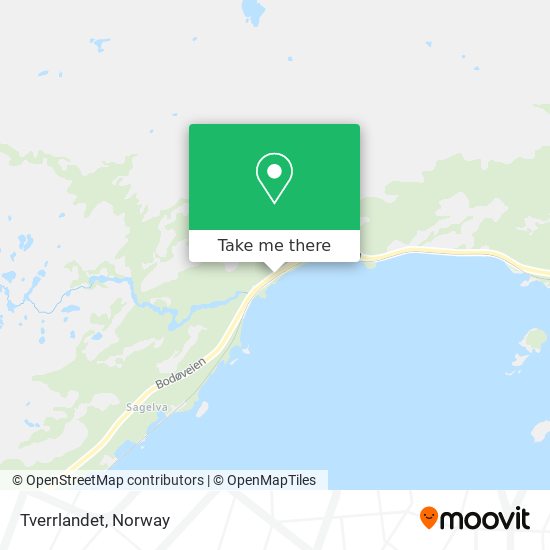 Tverrlandet map