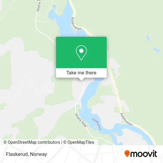 Flaskerud map