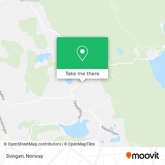 Svingen map