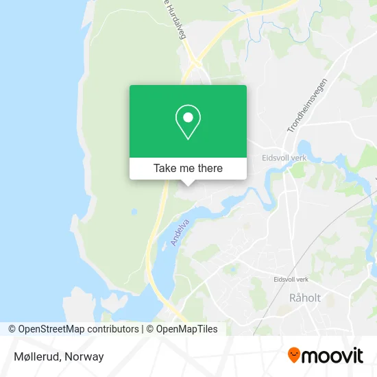Møllerud map
