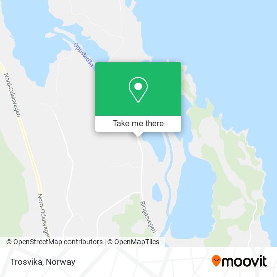 Trosvika map