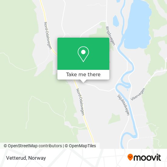 Vetterud map