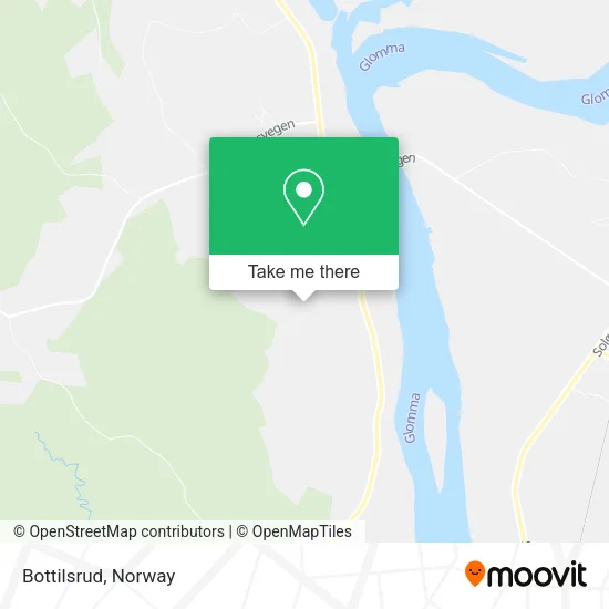 Bottilsrud map