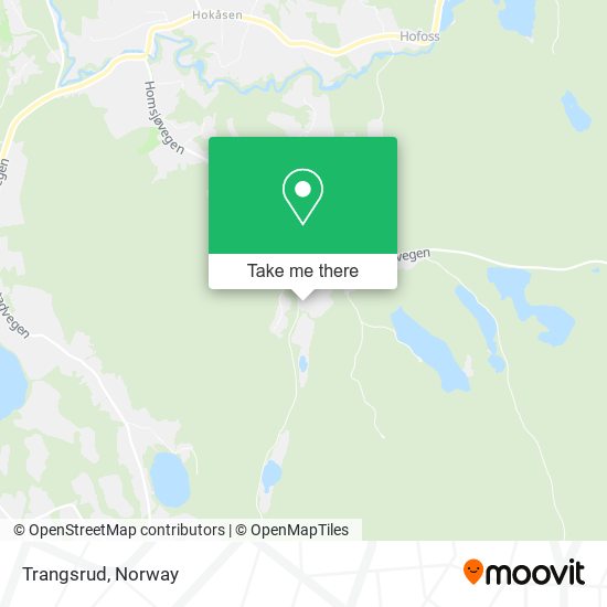 Trangsrud map