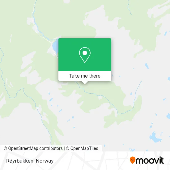 Røyrbakken map