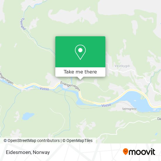 Eidesmoen map