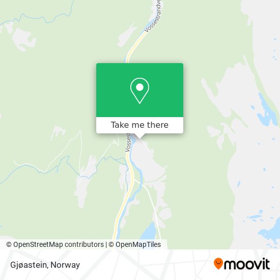 Gjøastein map