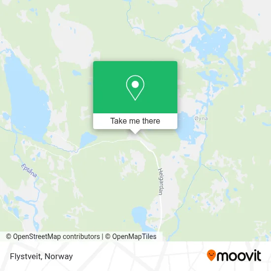 Flystveit map