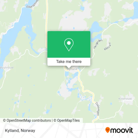 Kylland map