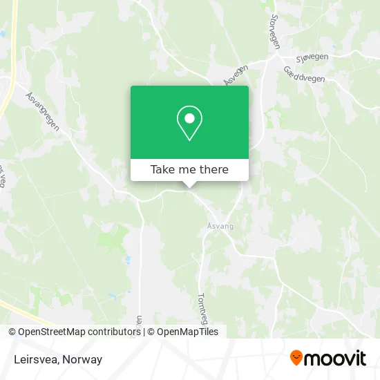 Leirsvea map