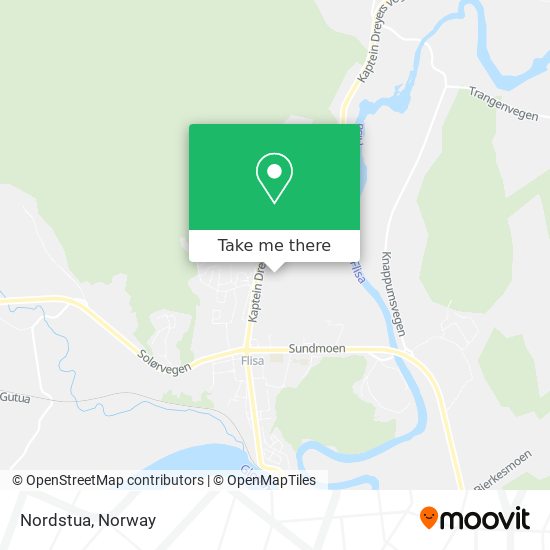 Nordstua map