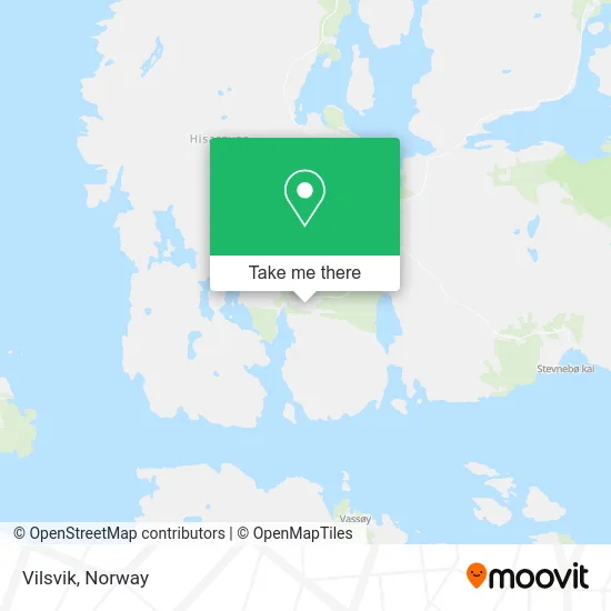 Vilsvik map