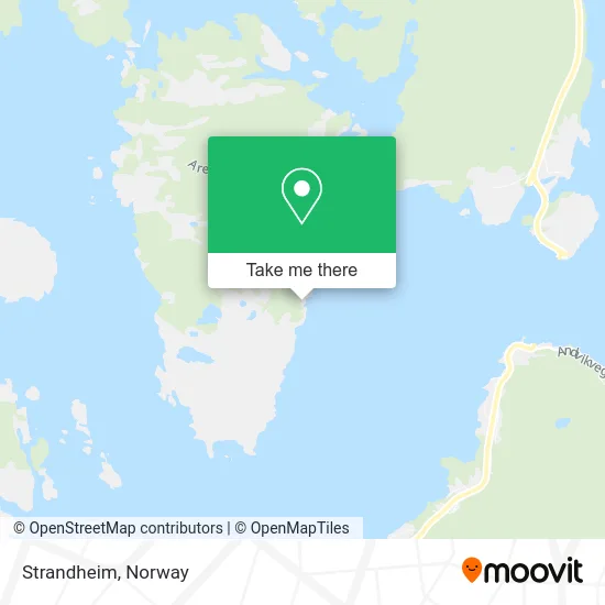 Strandheim map
