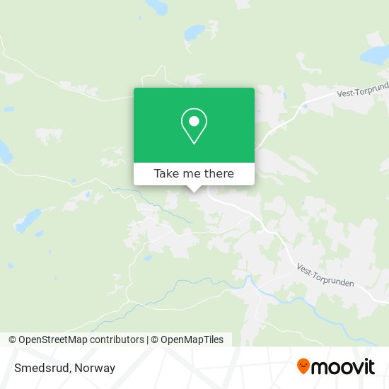 Smedsrud map