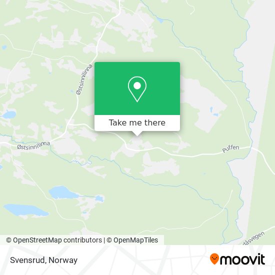 Svensrud map