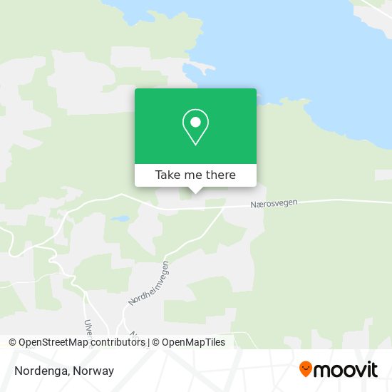 Nordenga map