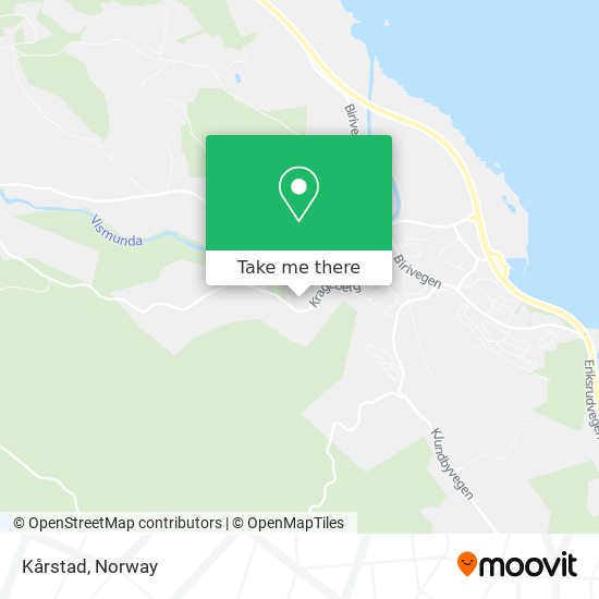 Kårstad map