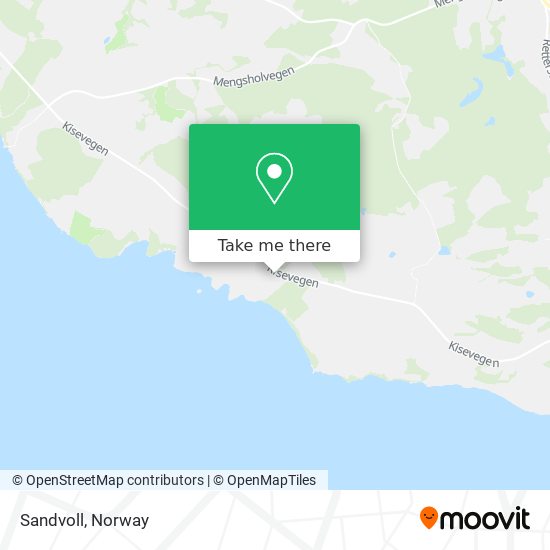 Sandvoll map