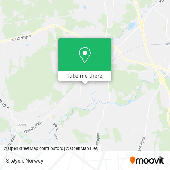 Skøyen map