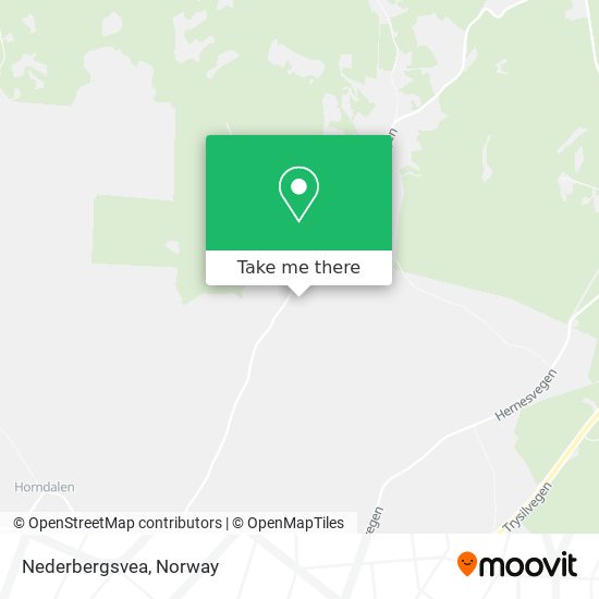 Nederbergsvea map