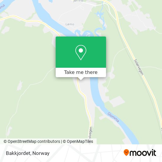 Bakkjordet map