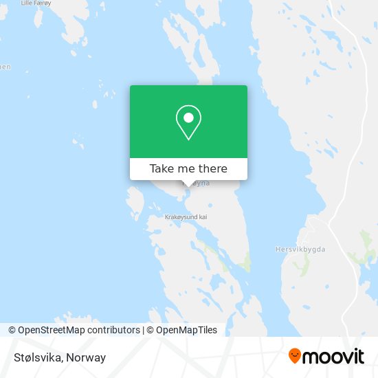 Stølsvika map