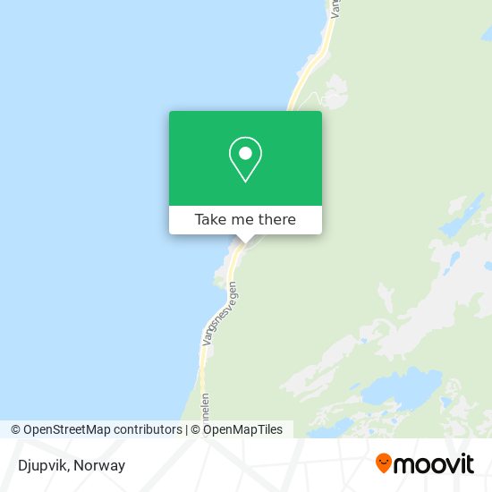 Djupvik map