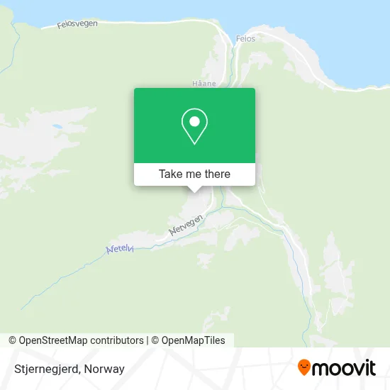 Stjernegjerd map