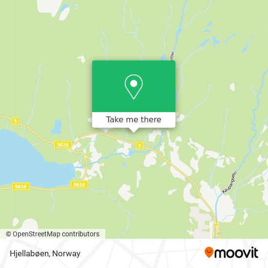 Hjellabøen map