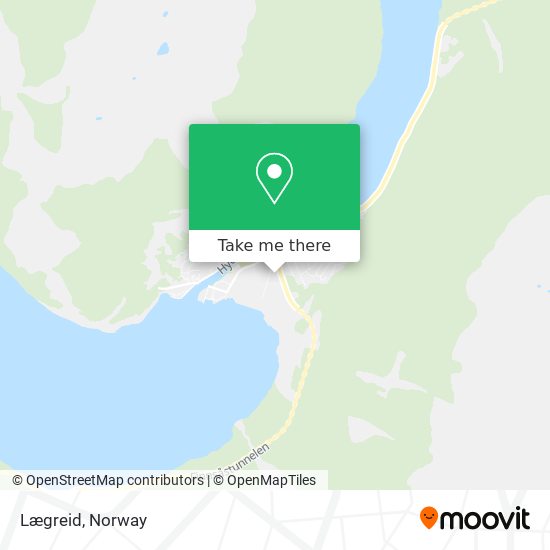 Lægreid map