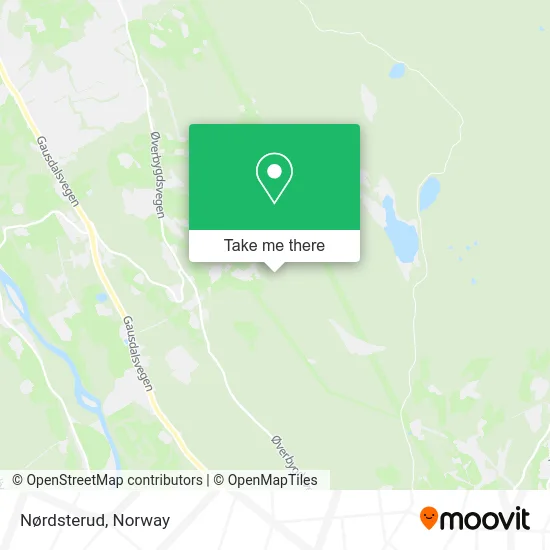 Nørdsterud map