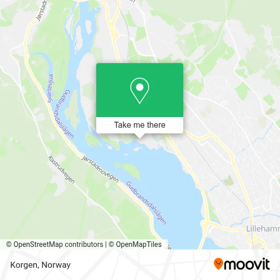 Korgen map