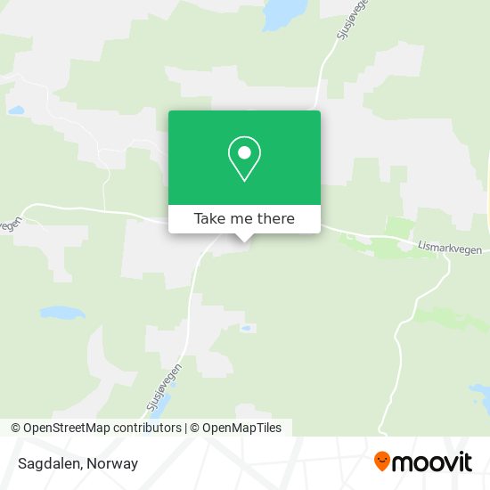 Sagdalen map