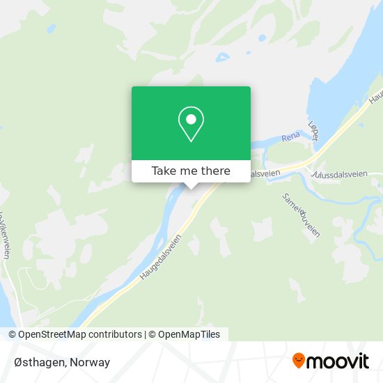 Østhagen map