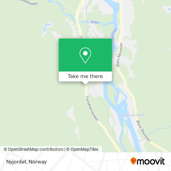 Nyjordet map