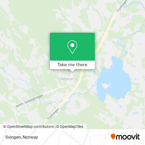 Svingen map