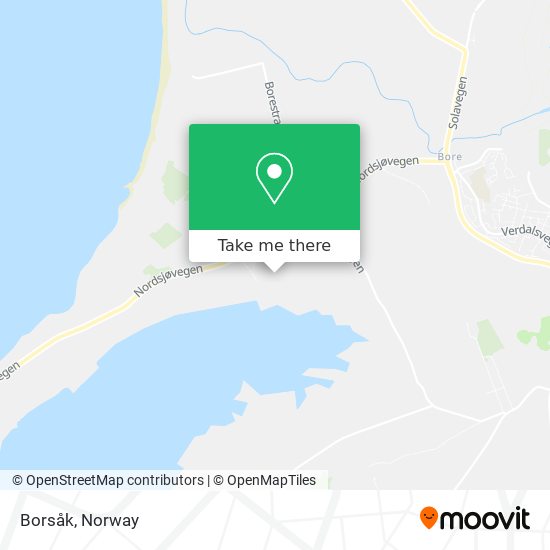 Borsåk map