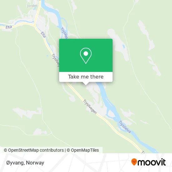 Øyvang map