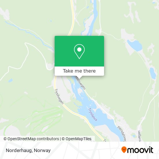 Norderhaug map