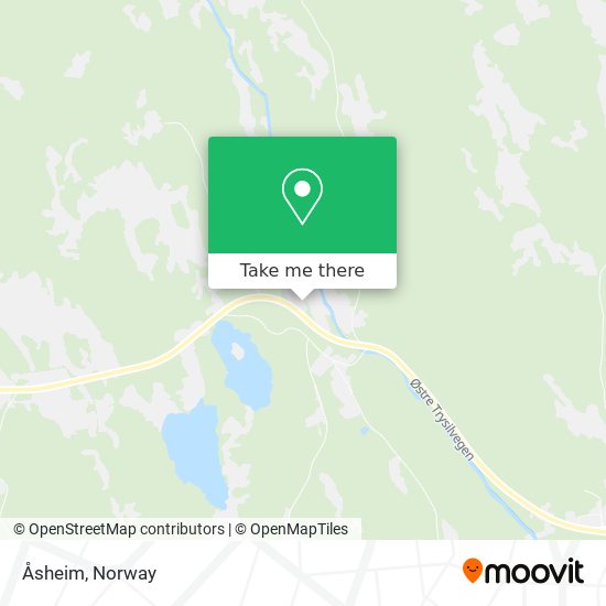 Åsheim map