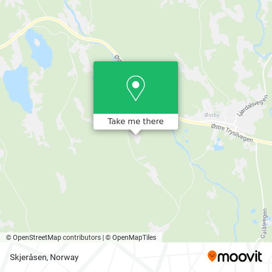 Skjeråsen map